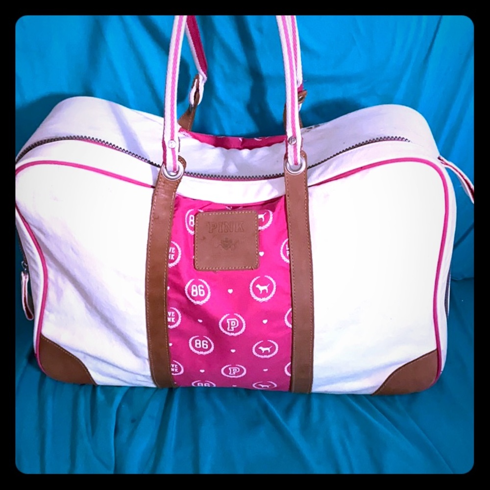 Rare PINK Luggage Bag